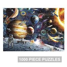 Yobooom jigsaw puzzles wooden for adults. Space Puzzle 1000 Pieces Square Puzzle Color Challenge Jigsaw Puzzles For Adults And Kids Walmart Com Walmart Com