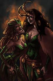 Sylvia lushton, aka the enchantress. Lady Loki And The Enchantress By Rosythorns On Deviantart Lady Loki Enchantress Loki