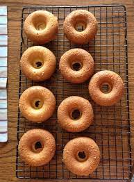 Oven Baked Cake Donuts Frosted Recipe Donut Recipes Baked Sour Cream Donut Recipe Sour Cream Donut