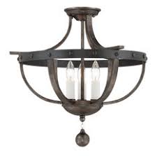 Some popular features for rustic flush mount lights are dimmable, convertible and slope ceiling adaptable. 50 Most Popular Rustic Flush Mount Ceiling Lights For 2021 Houzz