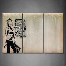 Check spelling or type a new query. 3 Piece Wall Art Painting Cool Girl Looks Arrogant Print On Canvas The Picture People 4 Pictures Oil Prints For Home Decor Print On Canvas Art Paintingpicture Oil Aliexpress
