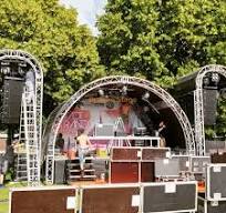 Outdoor Event Roof Truss System Semi-circle Roof Truss from ...