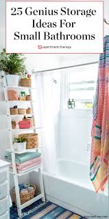 You can even place those small trinkets here if you want to keep them. 25 Genius Design Storage Ideas For Your Small Bathroom Small Bathroom Tiny Bathrooms Small Bathroom Storage