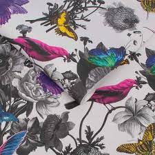 Founded in 1946, the british wallpaper company, graham & brown, has been a leader in the modern wallpaper sector for half a century. Jardin Tapete Grau Graue Tapeten Graham Brown