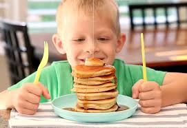 Three cheers for Krusteaz new PROTEIN PANCAKE mix! 🥞 15 grams of protein &  4 grams of fiber per serving and my kids LOVE them. Super simple to make &  perfect for