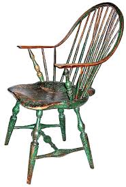 Braced Back Continuous Arm Windsor Chair C 1780 Windsor Chair Early American Furniture Chair
