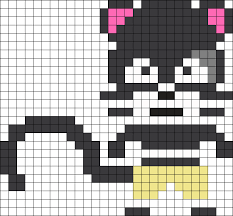 Pantherlilly Fairy Tail Kandi Pattern Pony Bead Patterns Perler Bead Art Pixel Art