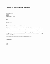 Thank You Email Template After Meeting Luxury Resume Letter Follow ...
