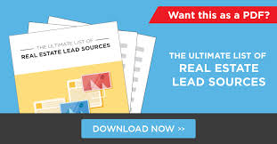 They have a unique easily navigable leads database. The Ultimate List Of Real Estate Lead Sources