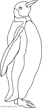 Pair of adelie penguins at their nest. Adelie Penguin Coloring Page Coloringall