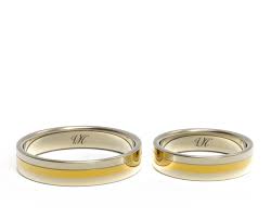 Precio especial $7,983.75 precio regular $10,645.00. Veronica Hecht Joyas Argollas De Matrimonio Almendra Bicolor
