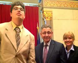 Port Washington Student Lobbies Speaker Silver