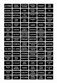 Develop the basic boundary drawing to your company. Electrical Panel Labels New 96 Black White Boat Marine Electric Panel Switch Label Printable Label Templates Electrical Panel Label Templates