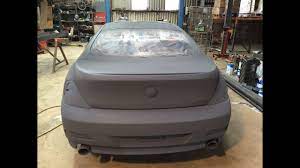 Matte dark grey tesla model s dream cars future car. Bmw M6 Painting Grey Matte Youtube