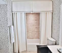 Design Crush Amy Berry Designs The Glam Pad Shower Curtain With Valance Modern Shower Curtains Double Shower Curtain