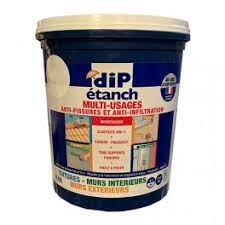 Dip Multi Usages Anti Fissures Et Anti Infiltration Blanc De La Marque Dip Etanch