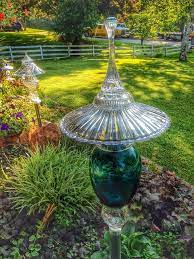 Glass Pagodas From Repurposed