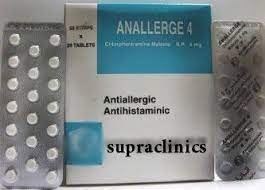 اقراص اناللرج ٤ للحساسيه anallerge 4 chlorpheniramine remedies health