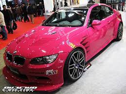 pink bmw pink bmw girly car pink car
