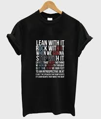 Lean With It Rock With It Lyrics That Mean Nothing 21 Pilots Shirt Twenty One Pilots Tshirts Kendrablanca 21 Pilots T Shirt Twenty One Pilots Clothing Twenty One Pilots Shirt