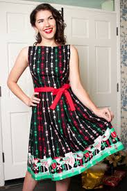 Vintage Christmas Dress Party Dresses Night Out Outfits Vintage Inspired Dresses Vintage Christmas Dress Monica Dress