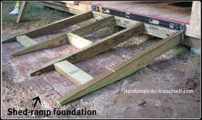 Shed Ramp Design Shed Ramp Ramp Design Building A Shed