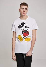Mickey mouse t shirt weiß. Merchcode Mickey Mouse Tee Herren T Shirt Weiss 529462 Bei Kapatcha