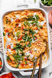 Crockpot Buffalo Chicken Dip Dairy Free The Real Food Dietitians Recipe Crockpot Buffalo Chicken Healthy Appetizer Recipes Real Food Recipes