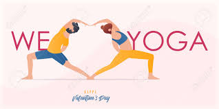 Maybe you would like to learn more about one of these? Happy Valentinea S Day Banner With Couple Yoga Poses Year Of Good Health Landing Page Design Templates For Valentinea S Day Decoration In Partner Yoga Concept Vector Art And Illustration Lizenzfrei Nutzbare Vektorgrafiken Clip