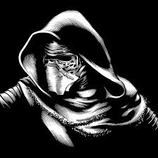 Kylo Ren Black Series Art By Gregory Titus Star Wars Drawings Star Wars Painting Star Wars Poster