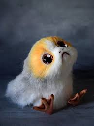 Porg Etsy Star Wars Art Cute Fantasy Creatures Mythological Creatures