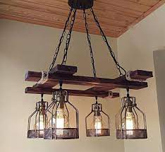 There are many rustic lights design you can choose to beautify your room. 40 Diy Chandelier And Ceiling Light Fixture Ideas Farmhouse Light Fixtures Rustic Light Fixtures Hanging Light Fixtures