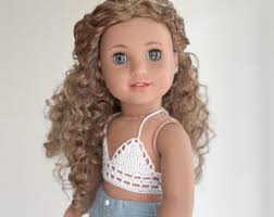 The Maeve Bralette Pattern for 18” Dolls