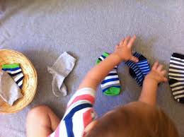 Five Minute Montessori - Matching Socks - how we montessori
