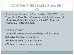Pendahuluan seni adalah salah satu kreatifitas yang patutnya kita kembangkan semakin besar. Tm 6 Publikasi Event Dra Lidia Evelina Mm Ppt Download