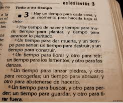 Eclesiastes Hay Un Tiempo Para Todo Biblicos Palabra De Vida Sentido Del Humor