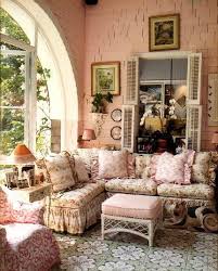 English Country Cottage Chic Wohnzimmer Shabby Chic Zimmer Vintage Wohnzimmer