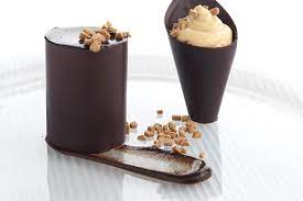 Smooth natural peanut butter, fine sea salt, banana, dark dairy free chocolate chips and 1 more. Michelin Star Desserts Great British Chefs