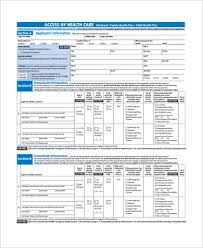 How is the form completed? Free 8 Sample Health Insurance Tax Forms In Ms Word Pdf