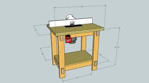 A 32 Inch Version Of My Router Table The Table Is Made Using 2x4 S And A Doubled Up Sheet Of 3 4 Mdf For The T Router Table Diy Router Table Tool