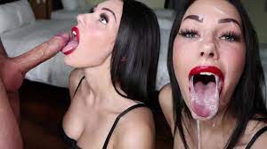 NO HANDS Red Lipstick Deepthroat Leads To A Big Mess On My Face - Shaiden  Rogue - XVIDEOS.COM