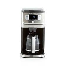 Cuisinart Burr Grind Brew 12 Cup Coffeemaker Reviews Crate And Barrel Coffee And Espresso Maker Coffee Maker Coffee Maker With Timer