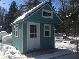 With the options available today, our do it yourself cabins and prefab cottage designs and kits are extremely versatile. Lakeside Bunkie Shed North Country Sheds