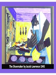 The Shoemaker by Jacob Lawrence (1945) Art Board Print