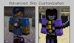 Download, upload and share your creations with the rest! Advanced Skin Customization Mod Para Minecraft 1 14 4 Minecrafteo
