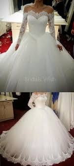 Maybe you would like to learn more about one of these? Gorgeous Lace Off The Shoulder Long Sleeves Wedding Dresses Bw0582 Kleider Hochzeit Braut Ballkleid
