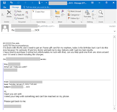 Never expose your private key / seed phrase. Business Email Compromise Campaign Targets Wide Range Of Orgs With Gift Card Scam Microsoft Security Blog