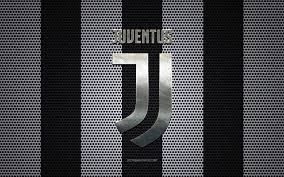 Find & download free graphic resources for football logo. Download Wallpapers Juventus Fc Logo Italian Football Club Metal Emblem White Black Metal Mesh Background Juventus Fc Serie A Turin Italy Football For Desktop Free Pictures For Desktop Free