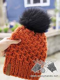 Ends of yarn can be woven directly into your knitting. Sandstone Basket Weave Knit Hat Pattern Crazy Hands Knitting