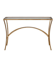 Check spelling or type a new query. Uttermost 24640 Alayna 48 X 10 Inch Antiqued Gold Leaf Console Table